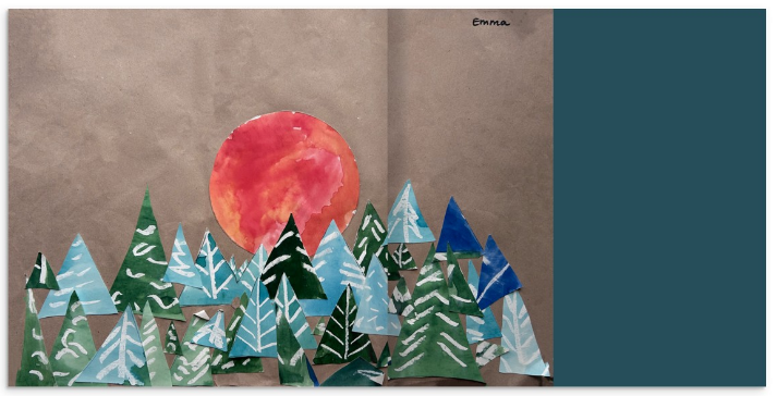 Sample book spread